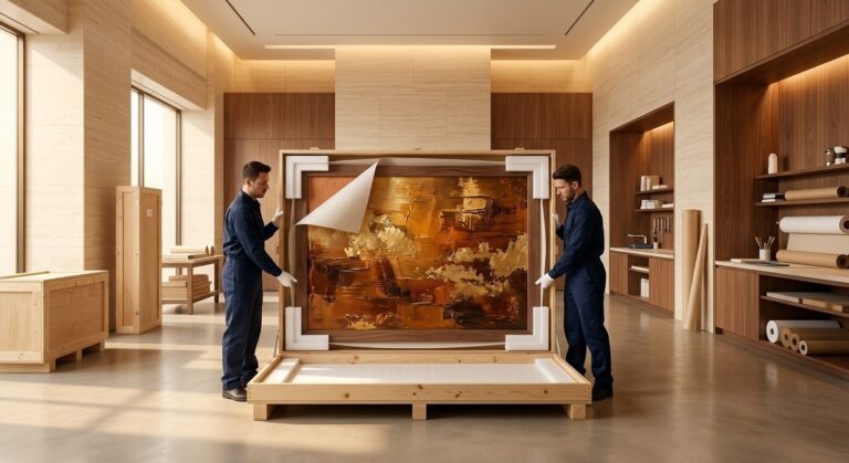 Museum Standards in Art Packaging: Guaranteeing 100% Safety for Heavy and Textured Art During International Shipping
